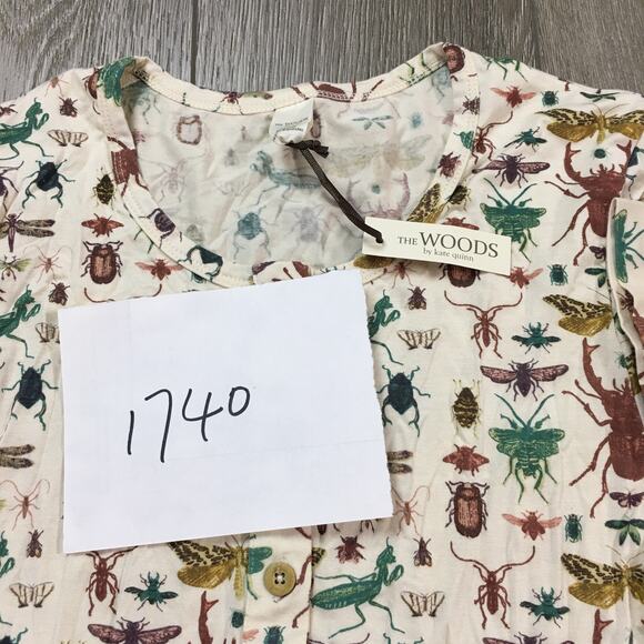 NWT The Woods by Kate Quinn Insects Woman Dress Size small - Picture 8 of 8